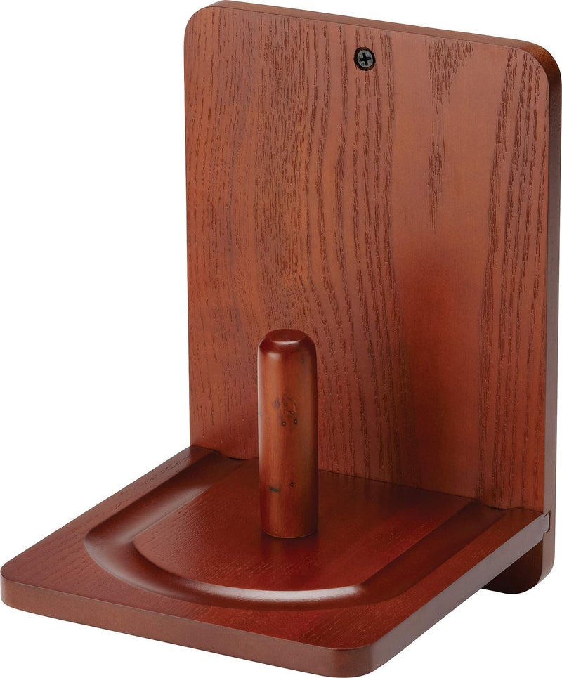 Fat Cat Billiard/Pool Accessory: Wall Mounted Wood Cone Chalk Holder, Mahogany Finish - Image 1
